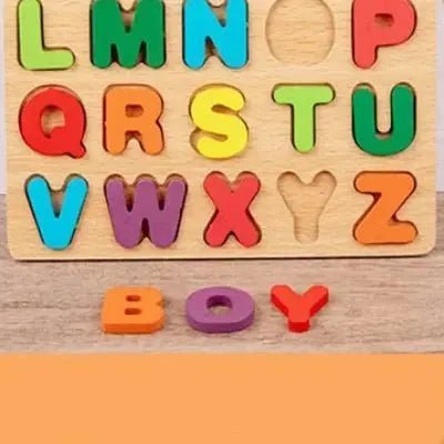 Puzzle en Bois - MontessoriToys™ - Alphabet - enseigneduque