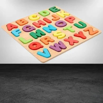 Puzzle en Bois - MontessoriToys™ - Alphabet - enseigneduque